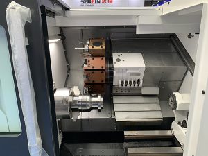 live tools slant bed cnc machine