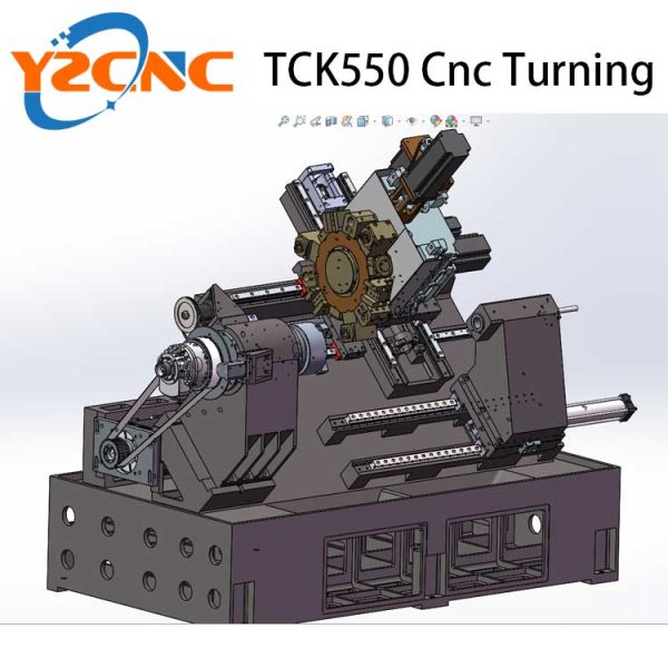 TCK42 Slant Bed Cnc Lathe - Image 3