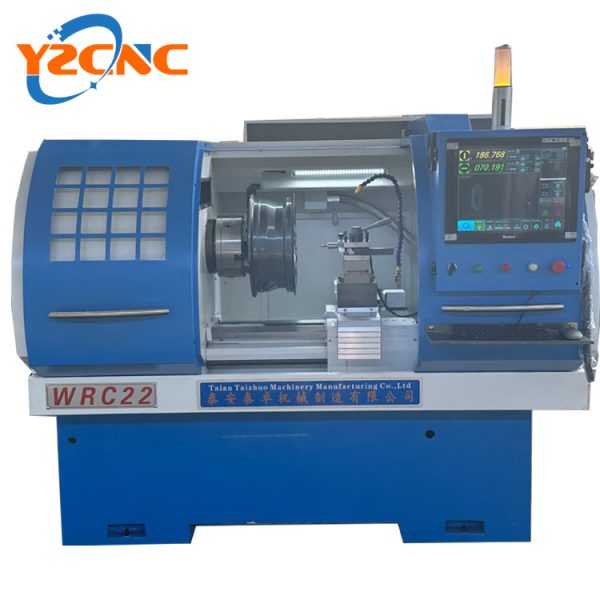 Wheel repair machine